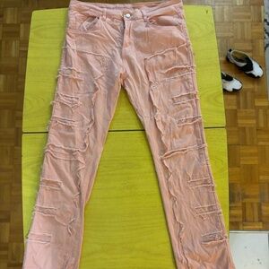 pink mens pants - looking for best offer